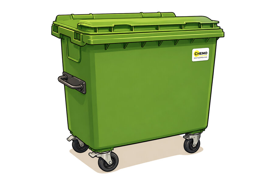 Polyäthilencontainer 770 L