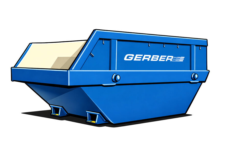 Sperrgutmulde 7m3 von der Ernst Gerber AG