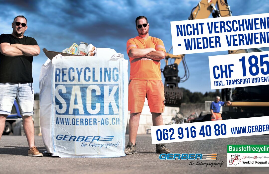 Die kompakte Mulde für Privat und Gewerbe.