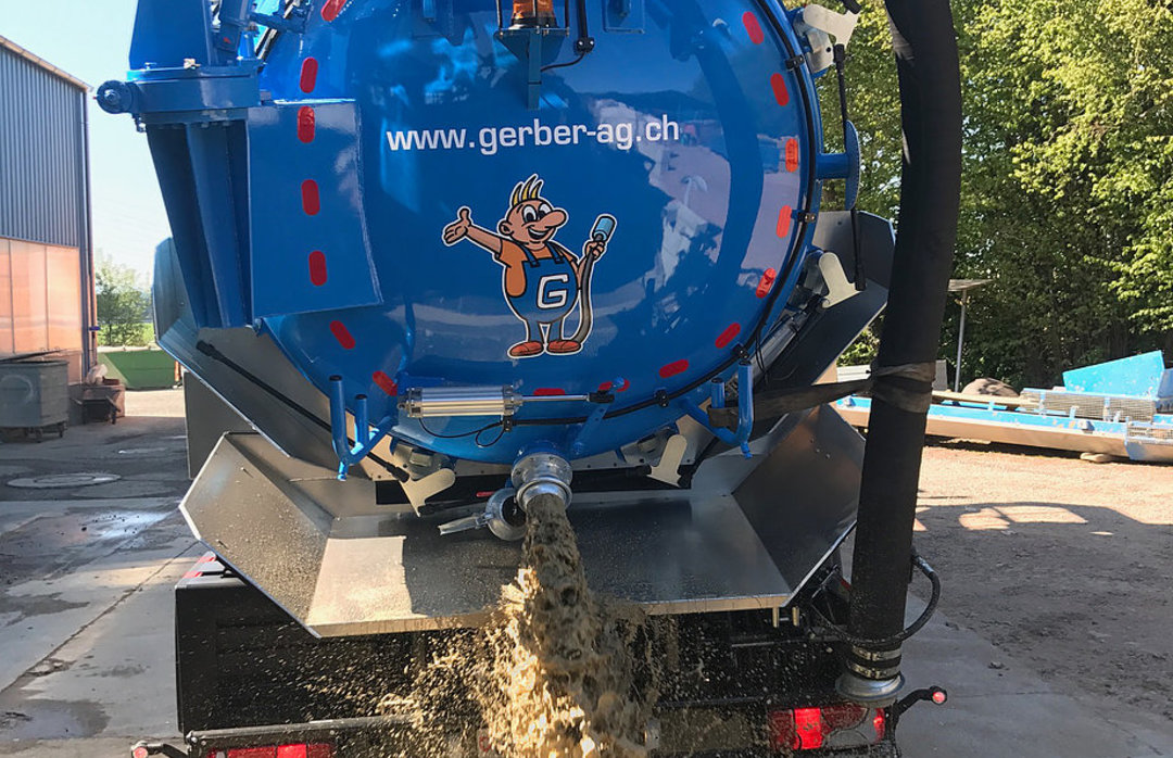 Ernst Gerber AG: Unsere Recyclinganlage verwandelt Schlämme aus Ernst Gerber AG: Unsere Recyclinganlage verwandelt Schlämme aus