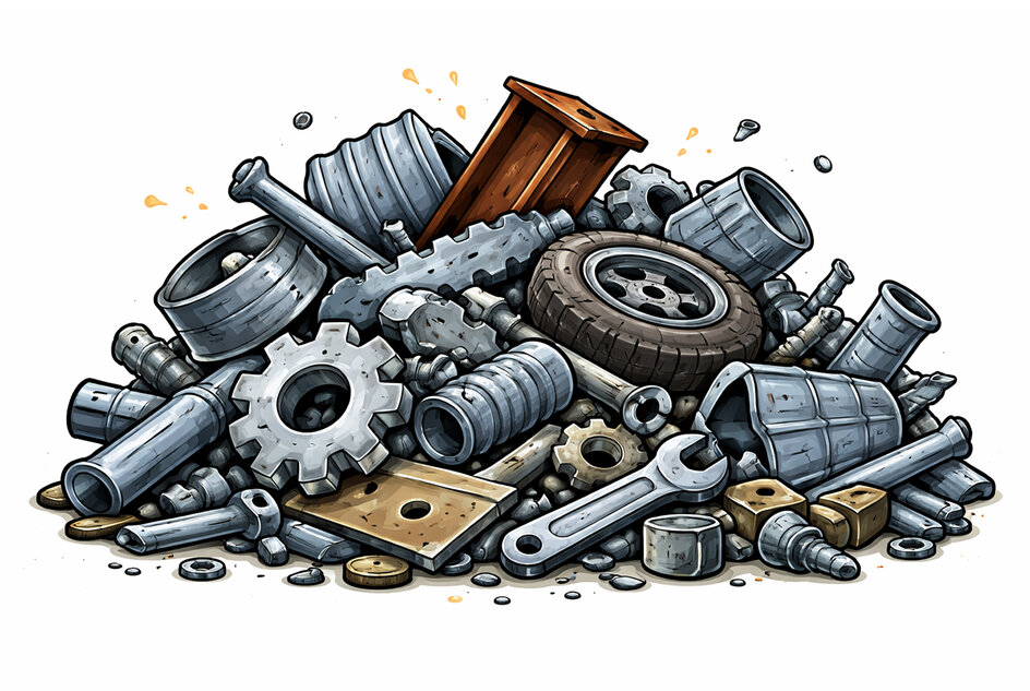Abfallart: Metall
