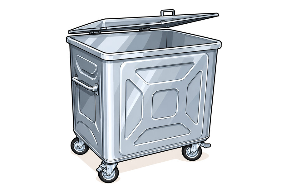 Stahlcontainer 800 L