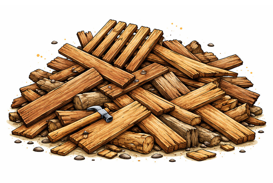 Abfallart: Holz